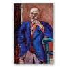 Autorretrato con chaqueta azul