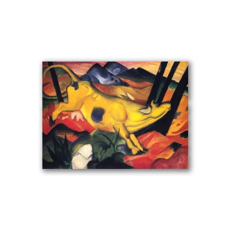 Vaca amarilla - Franz Marc