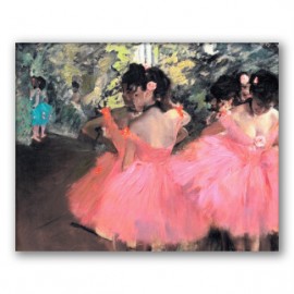 Bailarinas de rosa