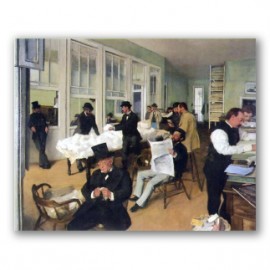 Una oficina de algodón en New Orleans