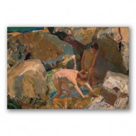 Niños Buscando Mariscos
