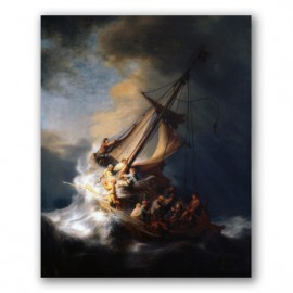 La tormenta en el mar de Galilea