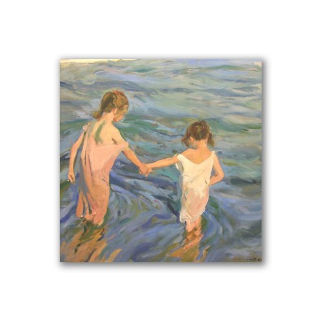 Niñas en el Mar