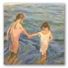 Niñas en el Mar