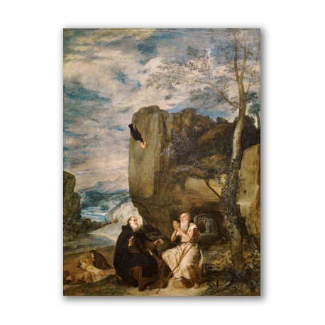 San Antonio Abad y San Pablo, primer ermitaño